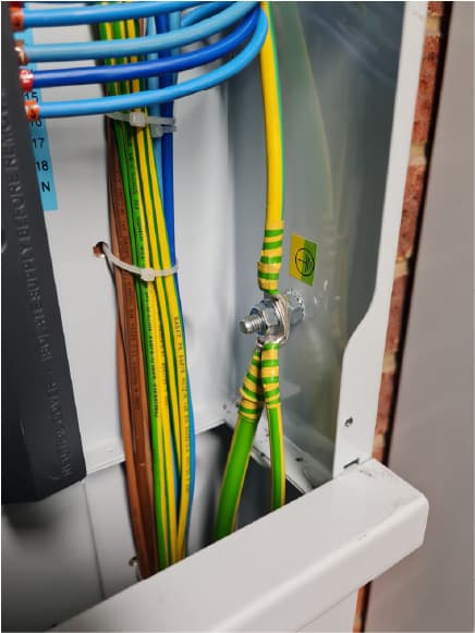 Image of work completed by J Cole Electrical